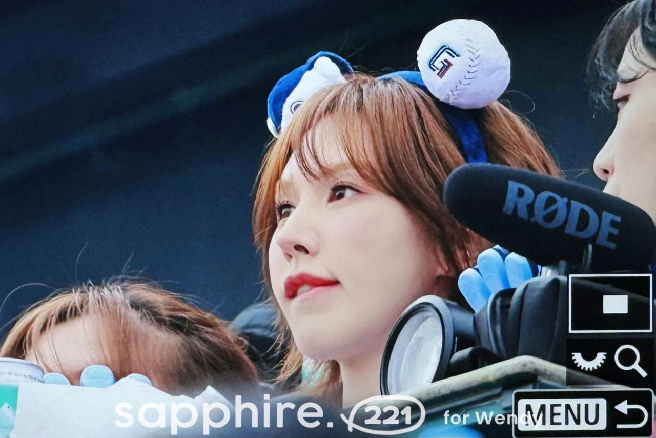 롯데 자이언츠 시구자 레드벨벳 웬디1_1.png.jpg