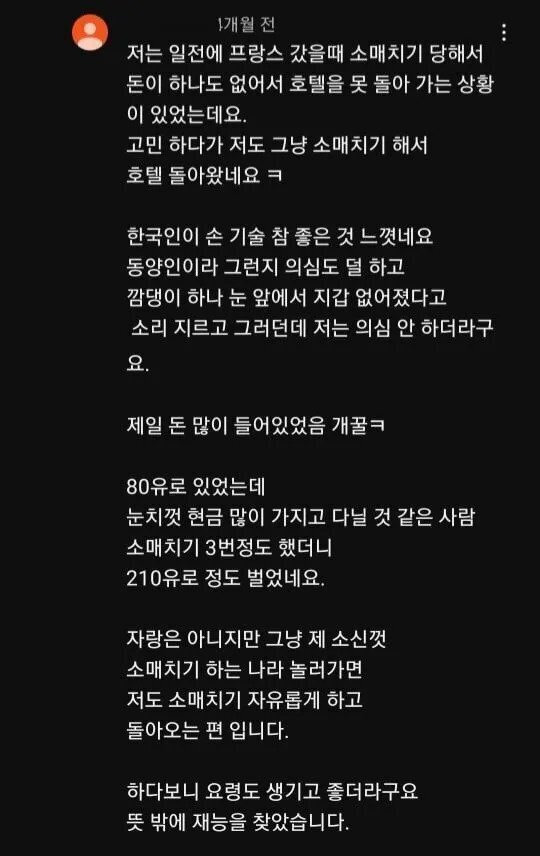 프랑스 여행갔다가 뜻밖의 재능을 발견한 사람1.jpg