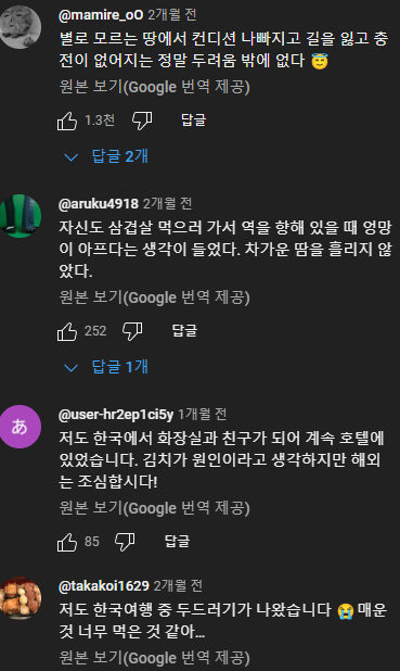 한국 여행 와서 지옥을 봤다는 일본인 유튜버_3.jpg