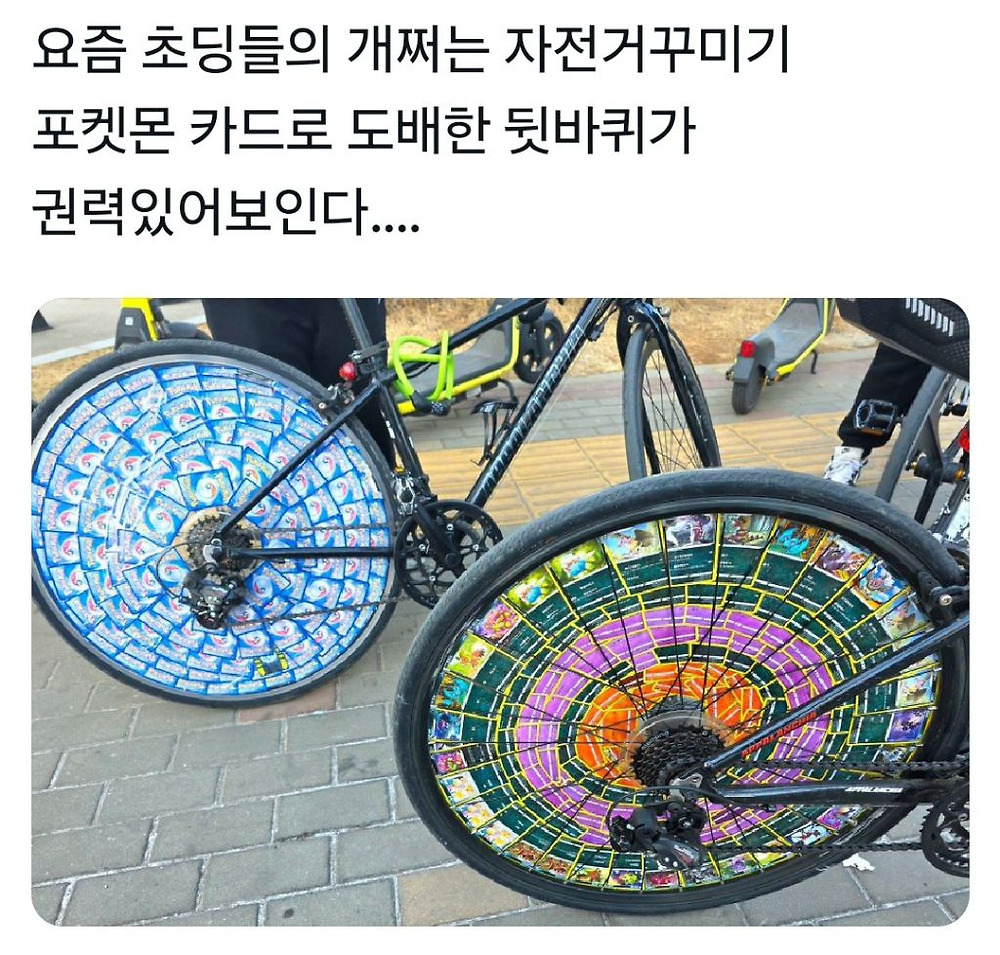 요즘 초딩들의 자전거 꾸미기1.jpg