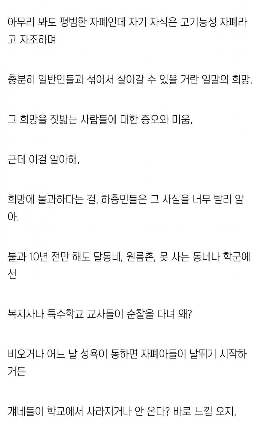 자폐아 부모 커뮤니티 영구차단 당한 글1.jpg