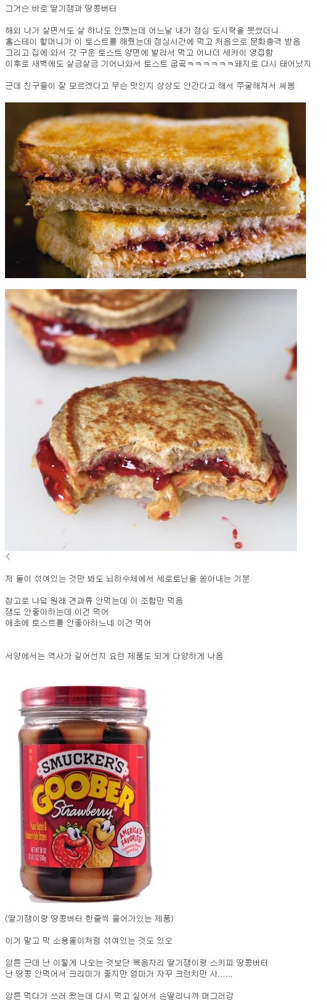 한국에 잘 안알려진 해외 딸기잼 땅콩버터.jpeg