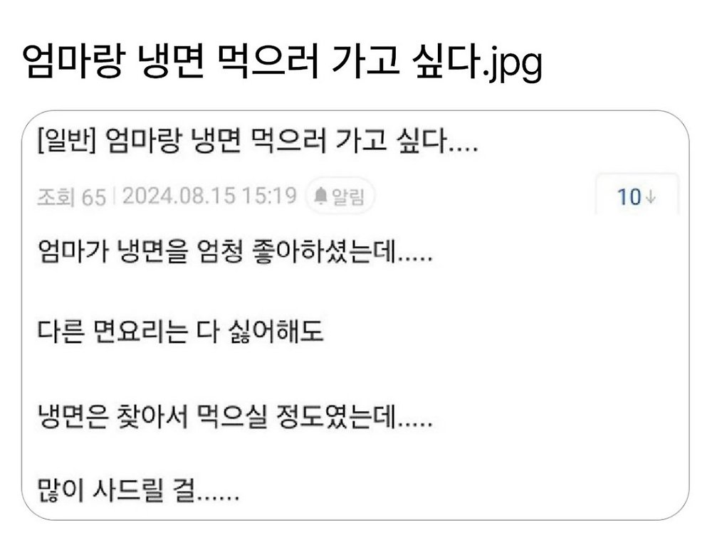 엄마랑 냉면 먹으러 가고싶다1.jpg